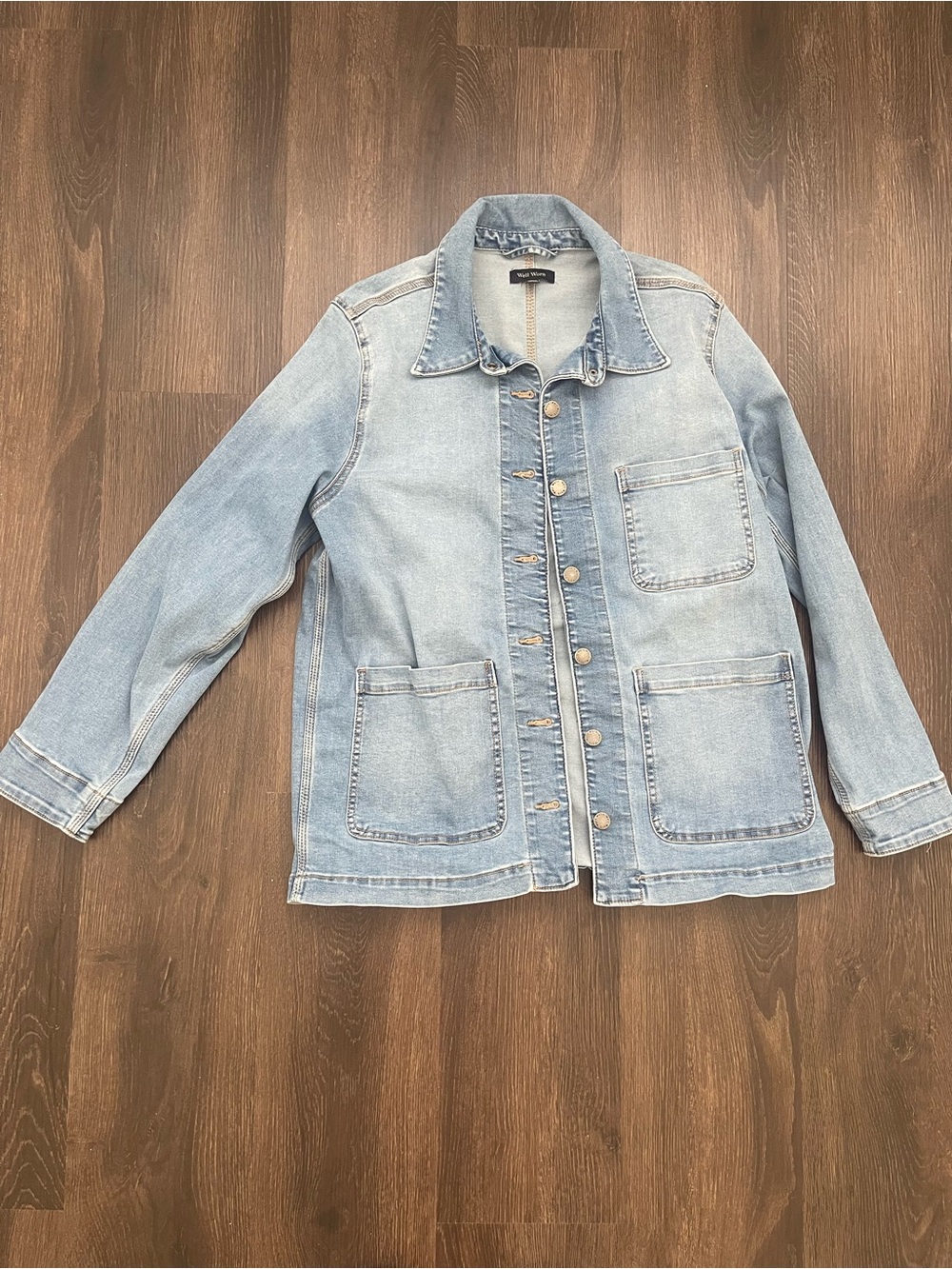 Light Wash Denim Jacket - Unbranded